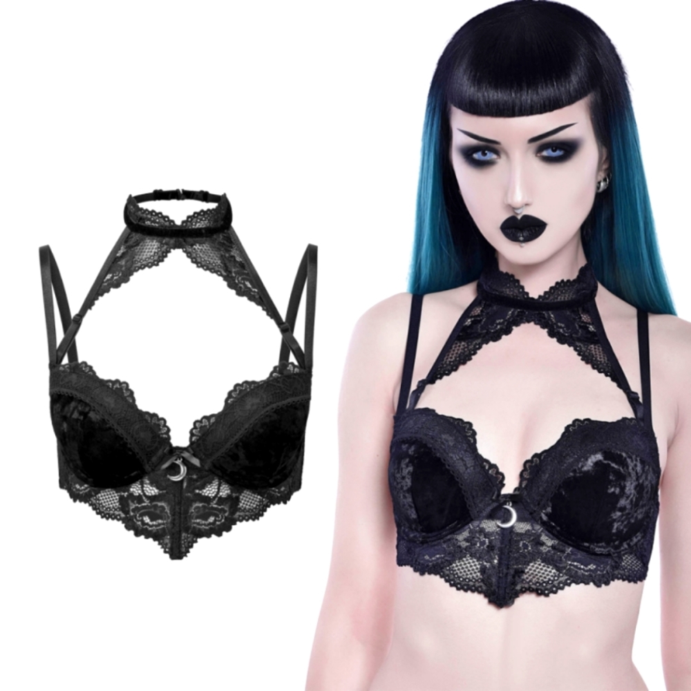 Killstar Elizabitch Boudour Bra NWT Size Large